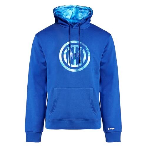 Inter FC nazionale Milano S.p.A Felpa Galaxy Unisex-Adulto, Diverse Taglie/Colori Disponibili, Collezione Galaxy, Adatta a Tutti i Tifosi Nerazzurri, Prodotto Ufficiale