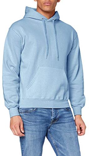 Fruit of the Loom Hooded Sweat Felpa con Capuccio, Opaco, Blu, XXL Uomo