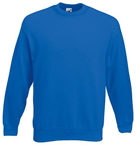 Fruit of the Loom 62-202-0 Pullover, Royal Blue, M Uomo