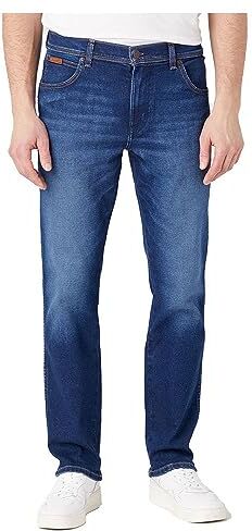 Wrangler Texas Slim Jeans, Star Man, 32W / 34L Uomo