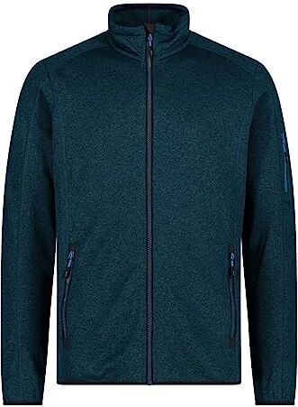 CMP Giacca in Knit-Tech da Uomo, Deep Lake-Antracite, 56