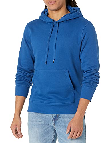 Amazon Essentials Felpa in Pile con Cappuccio (Disponibile nelle Taglie Big & Tall) Uomo, Blu Cobalto, XS