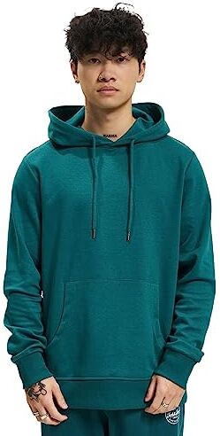 Jack & Jones Jjebasic Sweat Hood Noos Felpa con cappuccio Uomo, Tempesta, S