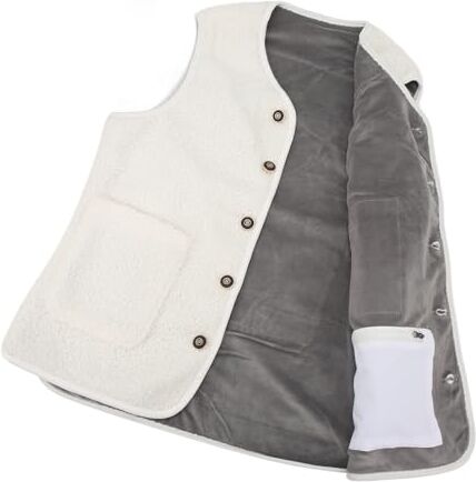 Generic Gilet Riscaldante, Gilet Elettrico in Poliestere, Unisex per Uso Esterno (3XL #21)