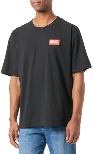 Diesel T-NLABEL-L1 T-Shirt, 9XX, L Uomo