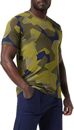 Brandit T-Shirt, Molti (Mimetico Colori, Taglie S Fino 7XL Svedese Camo, 4XL