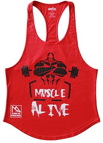 palglg Canotta Palestra Uomo Bodybuilding Senza Maniche Stringer Veste Cotone