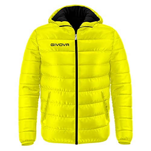 GIVOVA GIUBBOTTO OLANDA GIALLO FLUO/NERO Tg. 4XS