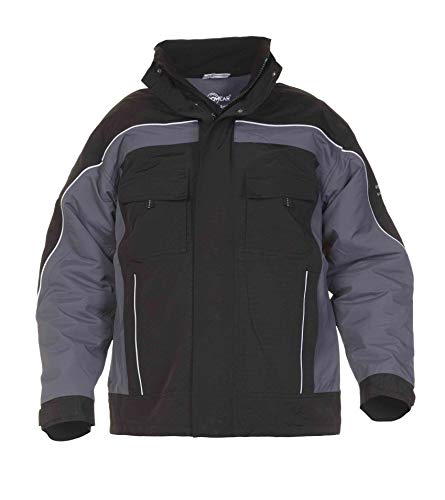 Hydrowear Rimini 042501 Simply no Sweat giacca da pilota, 100% nylon laminato, misura grande, colore: grigio/nero