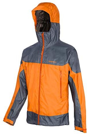 TRANGOWORLD Rilton Tf, Giacca Uomo, Arancione Ruggine/Grigio Medio, 3XL