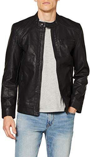 Only Faux leather jacket Leather look jacket Black l Black 1 L