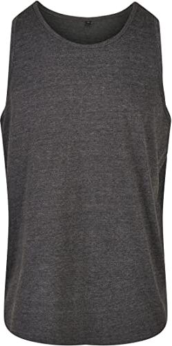 Build Your Brand Basic Tank Canotta, Grigio (Carbone), XXL Uomo