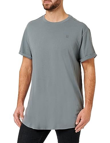 G-STAR RAW Lash T-Shirt, T-shirt Uomo, Grigio (axis ), M