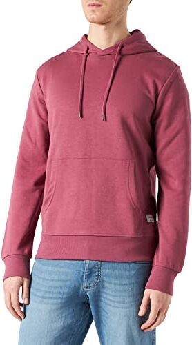 Jack & Jones Jjebasic Sweat Hood Noos Felpa con cappuccio Uomo, Hawthorn Rose, XXL