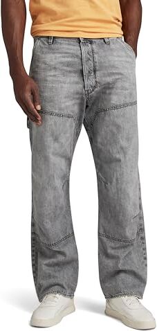 G-STAR RAW Carpenter 3D Loose Jeans Donna, Grigio (faded grey neblina -D537-G324), 30W / 30L