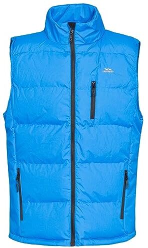 Trespass Gilet Imbottito da Uomo/Giubbotto Imbottito Senza Maniche, con Cerniera, Taglia: XL, Colore: Ultramarine