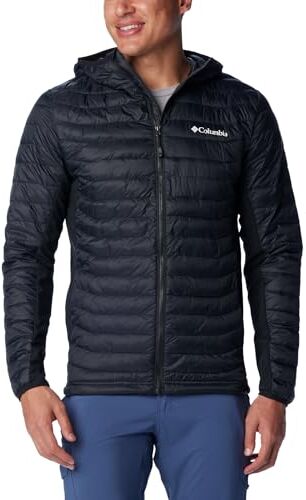 Columbia Powder Pass Giacca, Black 011, XS Uomo