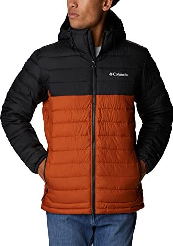 Columbia Powder Lite Hooded Jacket Piumino Con Cappuccio per Uomo