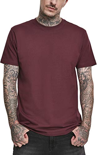 Urban Classics Maglietta Uomo Maniche Corte, T-Shirt Basic Casual in Cotone, Diversi Colori Disponibili, Taglie Forti Disponibili da S 5XL