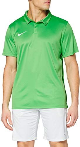 Nike Academy18, Polo Uomo, Lt Spark/Pine Green/Bianco, XL