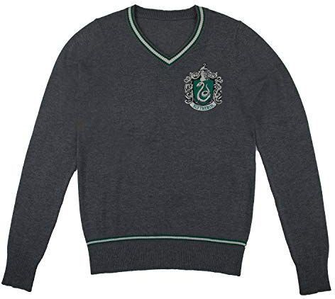 Cinereplicas Maglia Harry Potter Hogwarts Collo a V Adulti e Bambini Licenza Ufficiale Harry Potter