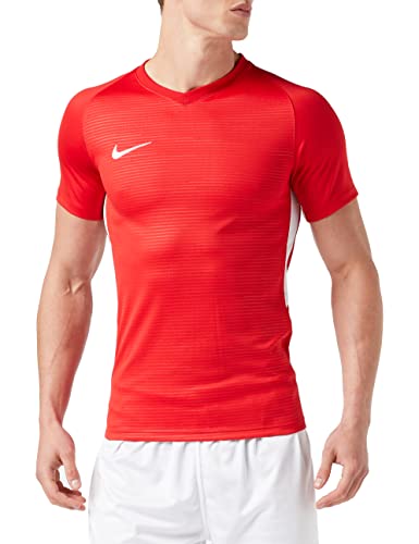 Nike Dry Tiempo Premier Maglietta Uomo, rosso università / bianco, XL
