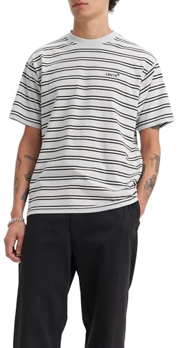 Levis Red Tab Vintage Tee, T-Shirt Uomo, Finley Stripe Arctic Ice, M