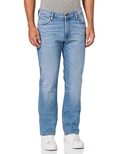 Lee West, Jeans Uomo, Blue Worn New Hill, 34W / 30L