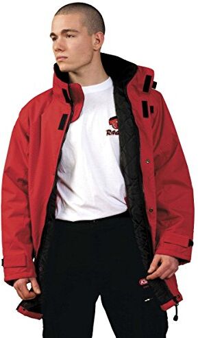 KS TOOLS 10037X Parka da uomo, colore: Rosso M