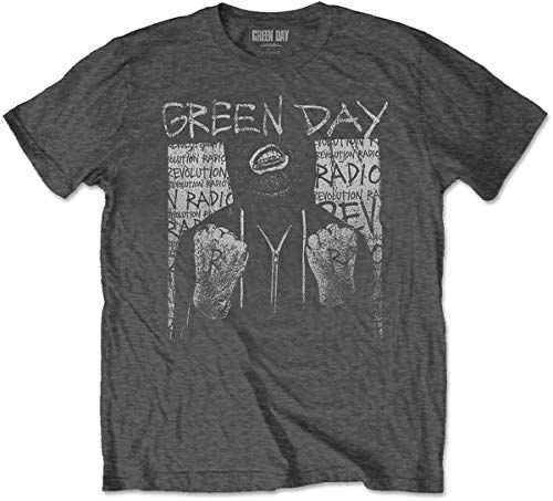 Green Day T-Shirt # Xl Unisex Grey # Ski Mask