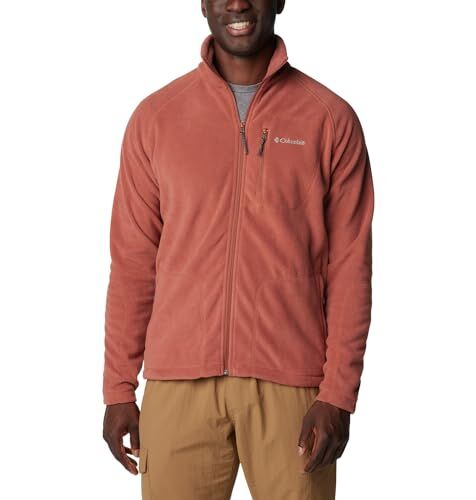 Columbia Fast Trek II Full Zip Fleece, Chaqueta polar con cremallera completa Uomo, Auburn,