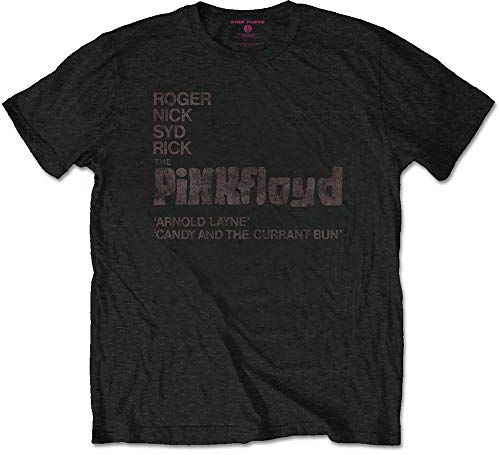 Pink Floyd T-Shirt # L Black Unisex # Arnold Layne Demo