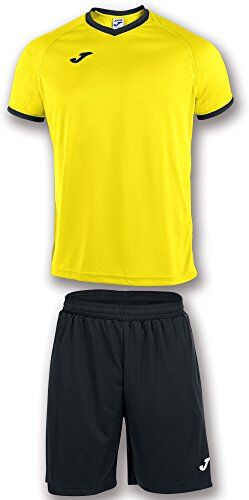 Joma Academy Set di attrezzature M / Corto, Uomo, Giallo, S