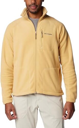 Columbia Fast Trek II Full Zip Fleece, Chaqueta polar con cremallera completa Uomo, Light Camel,