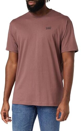 Vans Mini Script Tee T-Shirt, Tortora Rosa, M Uomo