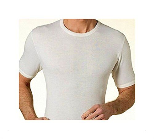 NOTTINGHAM 3 MAGLIE UOMO  IN LANA/COTONE ART TM18 COLORE FOTO MIS. A SCELTA (4, BIANCO)