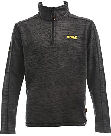 DeWalt Dewjonesxl-tb Jonesborough 1 10,2 cm Zip Mid Layer Fleece XL, Grigio, XL UK