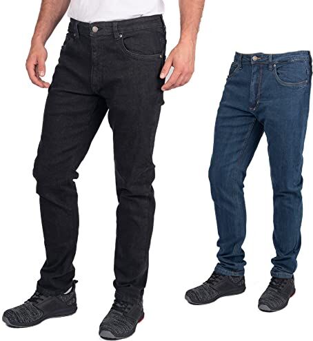 Iron Mountain Jeans, Nero, 30 W/29 L Uomo