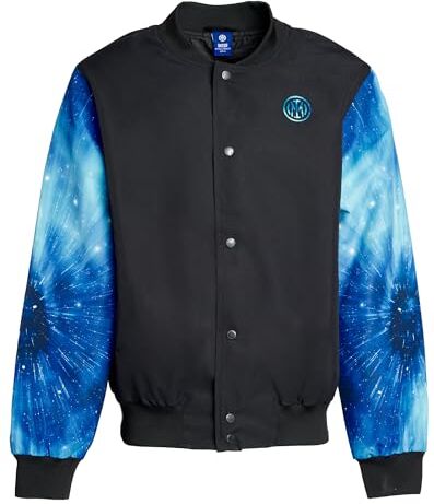 Inter FC nazionale Milano S.p.A Bomber Galaxy Unisex-Adulto, Diverse Taglie/Colori Disponibili, Collezione Galaxy, Adatta a Tutti i Tifosi Nerazzurri, Prodotto Ufficiale