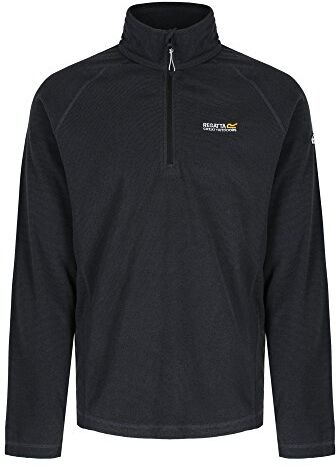 Regatta Montes Giacca leggera in micro pile con mezza zip, colore: Grigio (grigio tenuta), XXXL