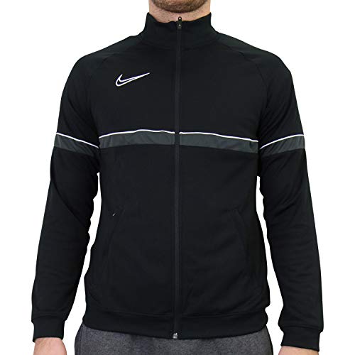 Nike M Nk Df Acd21 Trk Jkt, Jacket Uomo, Nero Bianco Antracite, XXL