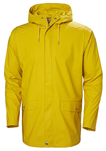 Helly Hansen Uomo Cappotto Impermeabile Moss, M, Giallo essenziale