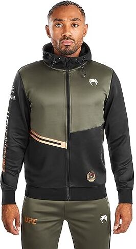 VENUM UFC Adrenaline Men's Fight Week Zip Hoodie Khaki/Bronze S