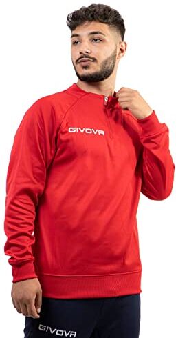 GIVOVA Maglia POLARFLEECE Tecnica (Half Zip) 500 Rosso