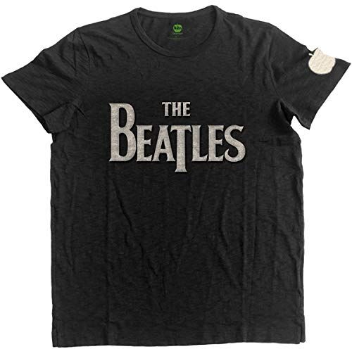 Beatles the ROCKOFF T-Shirt # M Black Unisex # Drop T Logo