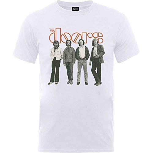 Doors - the T-Shirt # XL White Unisex # Band Standing