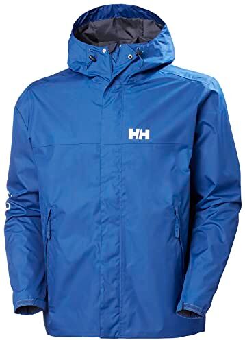 Helly Hansen Ervik Jacket, Giacca a Vento Uomo, 606 Deep Fjord, M