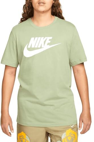 Nike NSW Icon Futura T-Shirt, Olio, XS Uomo