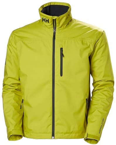 Helly Hansen Crew Midlayer Jacket Giacca, Muschio brillante, M Uomo