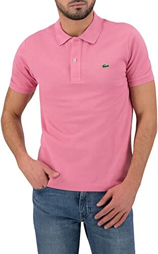 Lacoste , Polo Uomo, Reseda Pink, M